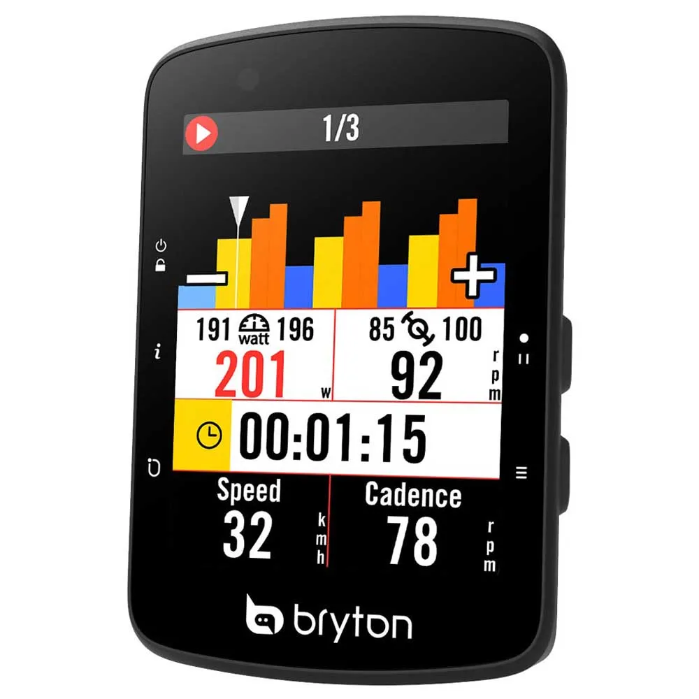 Bryton Rider 650 E Cykeldator, Black, One Size