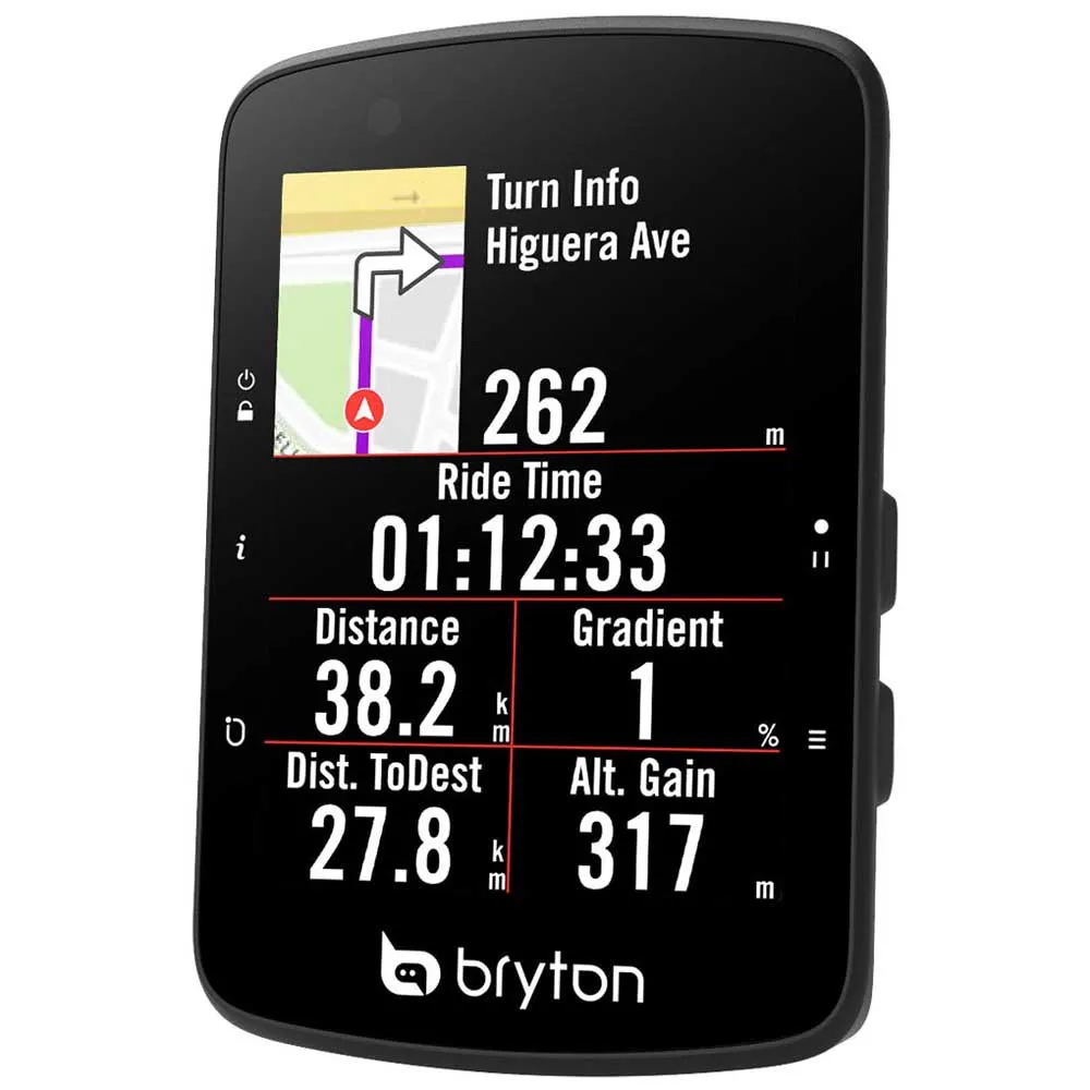 Bryton Rider 650 E Cykeldator, Black, One Size