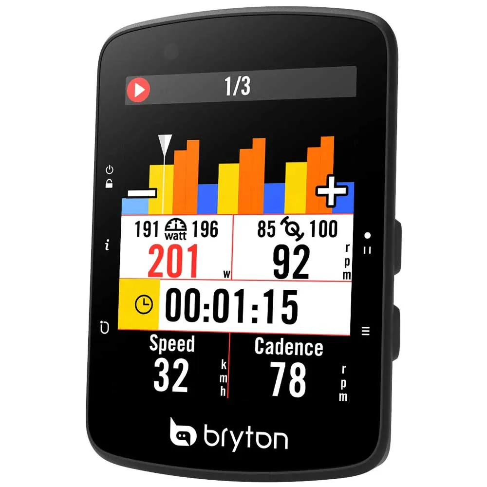 Bryton Rider 650 T Cykeldator, Black, One Size