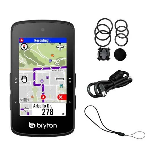 Bryton Rider 750 Special Edition Cykeldator, Black, One Size