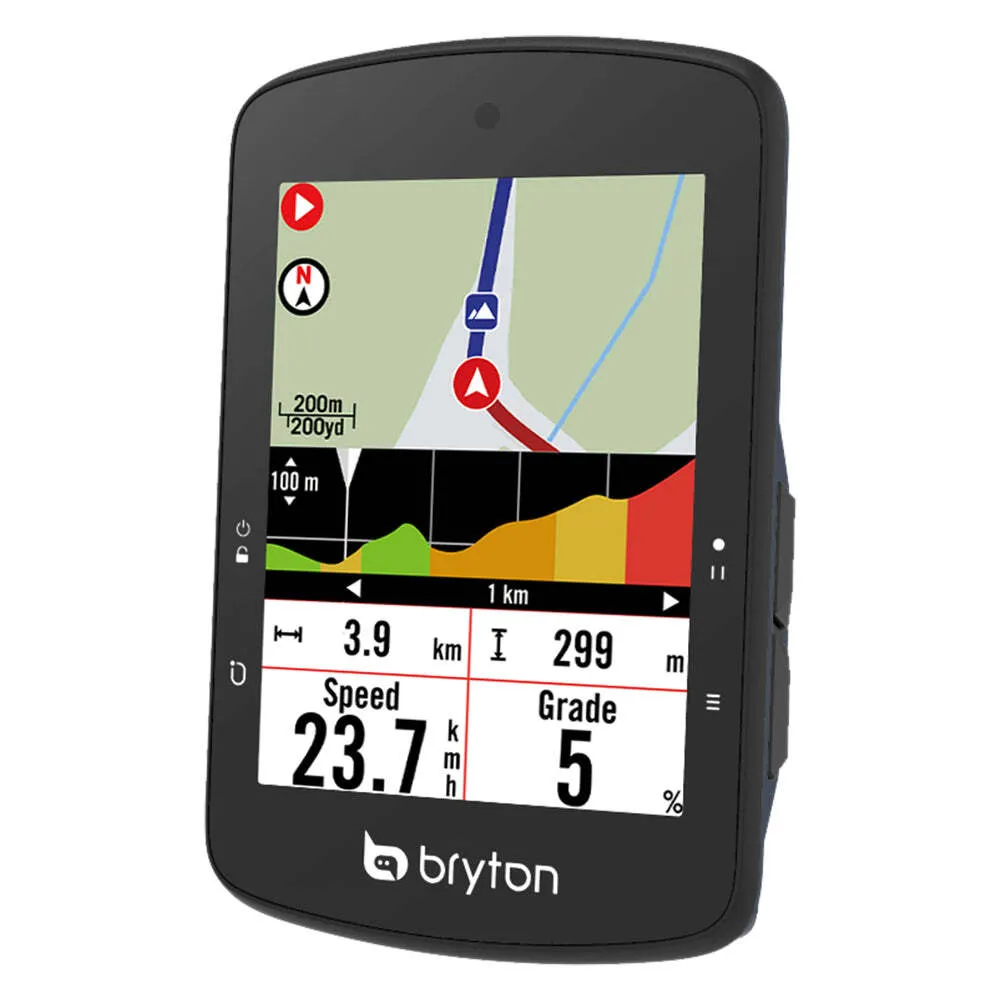 Bryton Rider S510e Cykeldator, Black, One Size