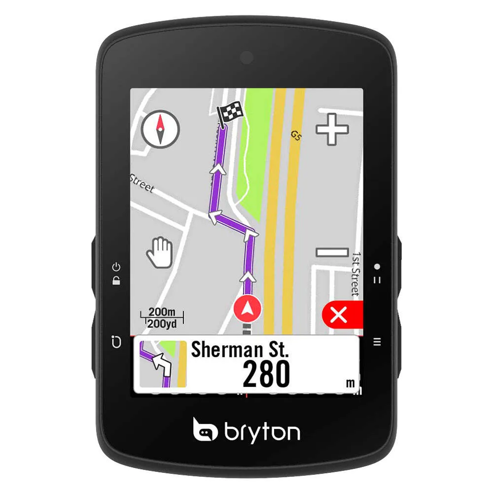 Bryton Rider S510e Cykeldator, Black, One Size