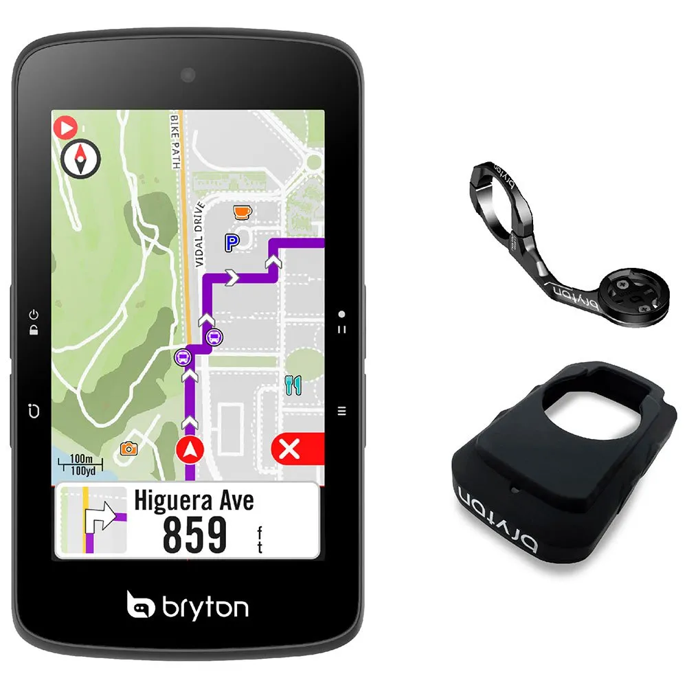 Bryton Rider S800 E Cykeldator, Black, One Size
