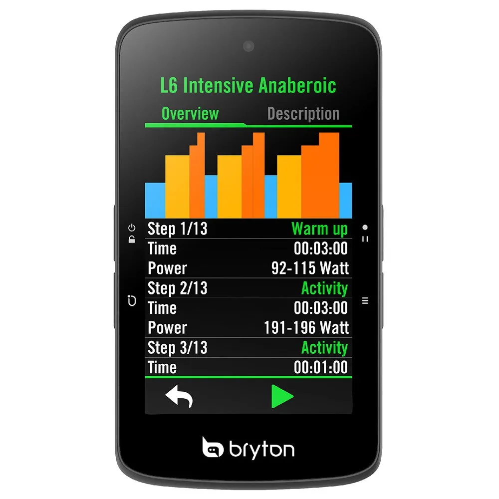 Bryton Rider S800 E Cykeldator, Black, One Size