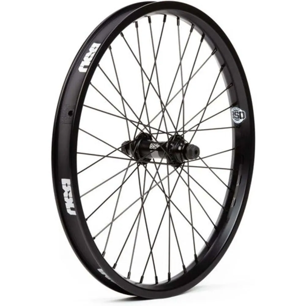 BSD Swerve X Aero Pro Bmx Bakhjul, Black, One Size