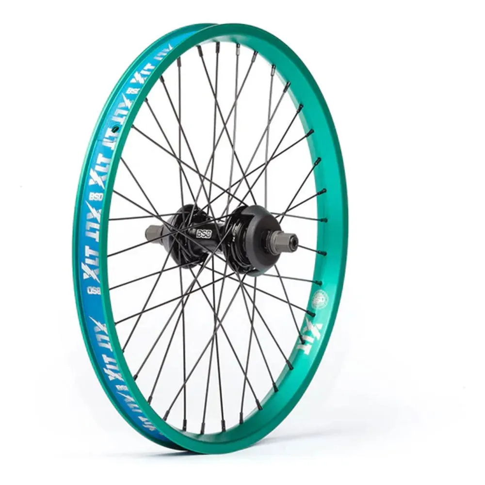 BSD Xlt Revolution Rhd Bakhjul, Teal, 14 x 110mm, 1s