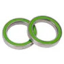 Silver / green