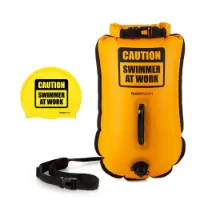 Buddyswim Caution Swimmer At Work Boj 20l unisex Buddyswim Caution Swimmer At Work Boj 20l unisex