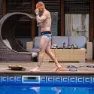 Buddyswim Stationärt Simträningsbälte unisex, Orange / black