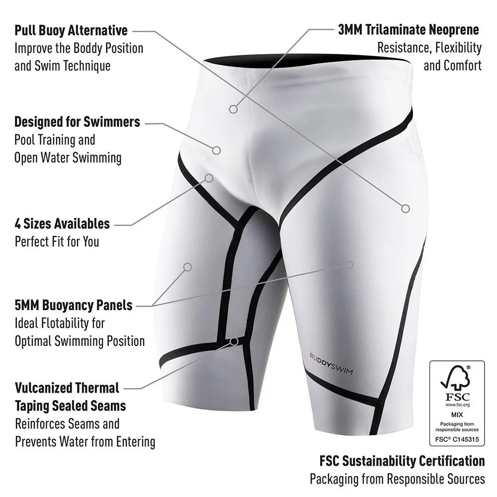 Buddyswim Trilaminate Warmth 5/3 Mm Flytshorts unisex