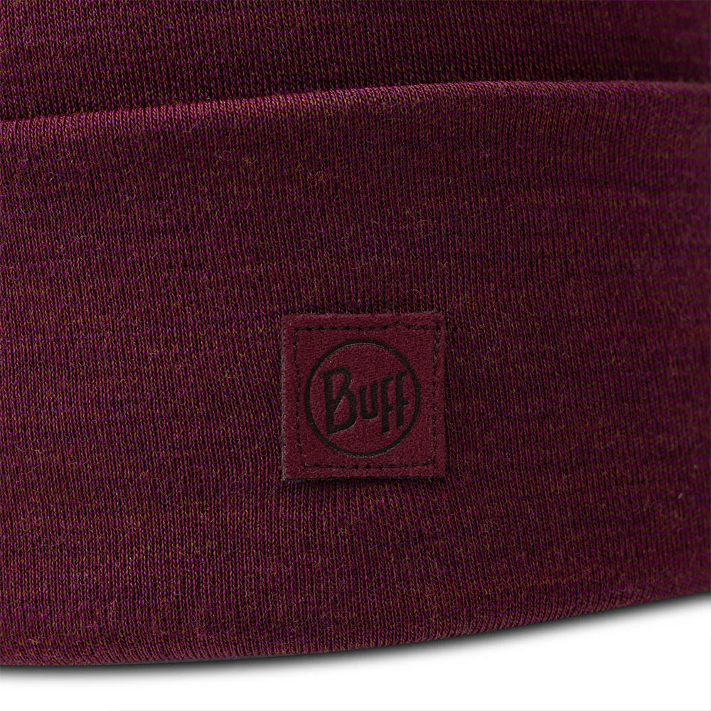 Buff Heavyweight Merino Wool Loose Mössa, Solid tibetan red Buff Heavyweight Merino Wool Loose Mössa, Solid tibetan red