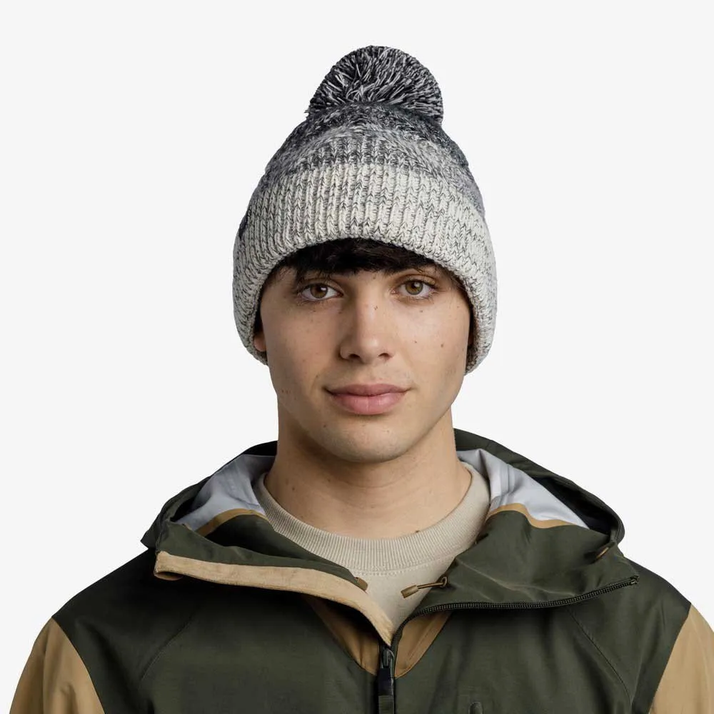 Buff Knitted & Polar Masha Mössa, Grey