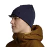 Buff Merino Heavyweight Mössa, Indigo