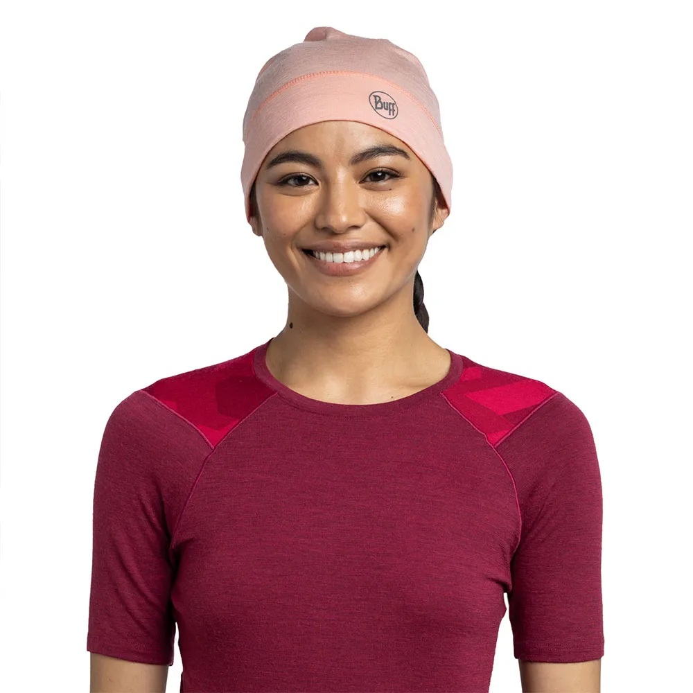 Buff Merino Lightweight Beanie Solid