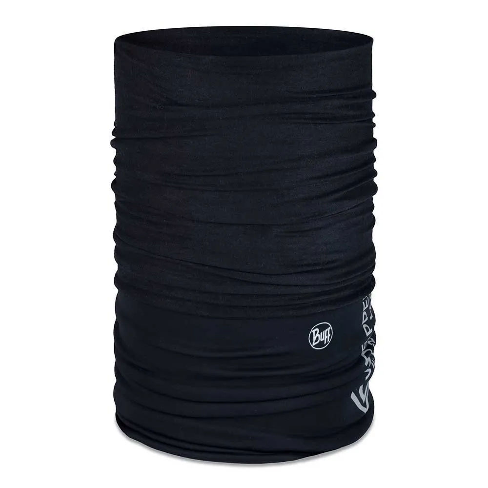 Buff Windproof Halsvärmare, Solid black