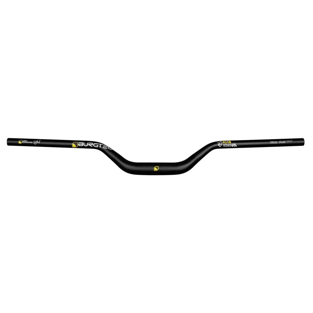 Burgtec Ridehigh Josh Bryceland Alloy Riser 65mm Styre, Black, 35mm, 800mm