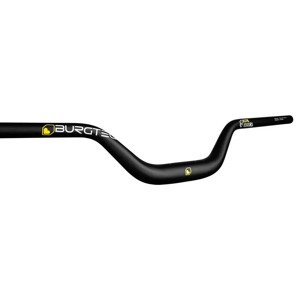 Burgtec Ridehigh Josh Bryceland Alloy Riser 80mm Styre, Black, 35mm, 800mm