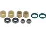Burgtec Service-Kit für Penthouse Flat MK4 Plattformpedale, Silver, One Size