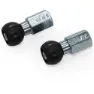 Burley Ballz Coho Xc Solid Axelhjulsadapter 9.5 Mm, Black / steel, One Size