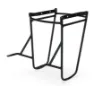 Burley Coho Pakethållare, Black, One Size