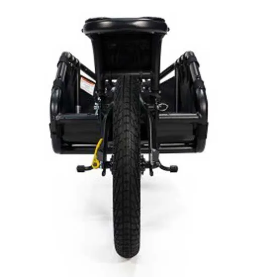Burley Coho Xc Cykelkärra, Black, Max 31.8kg