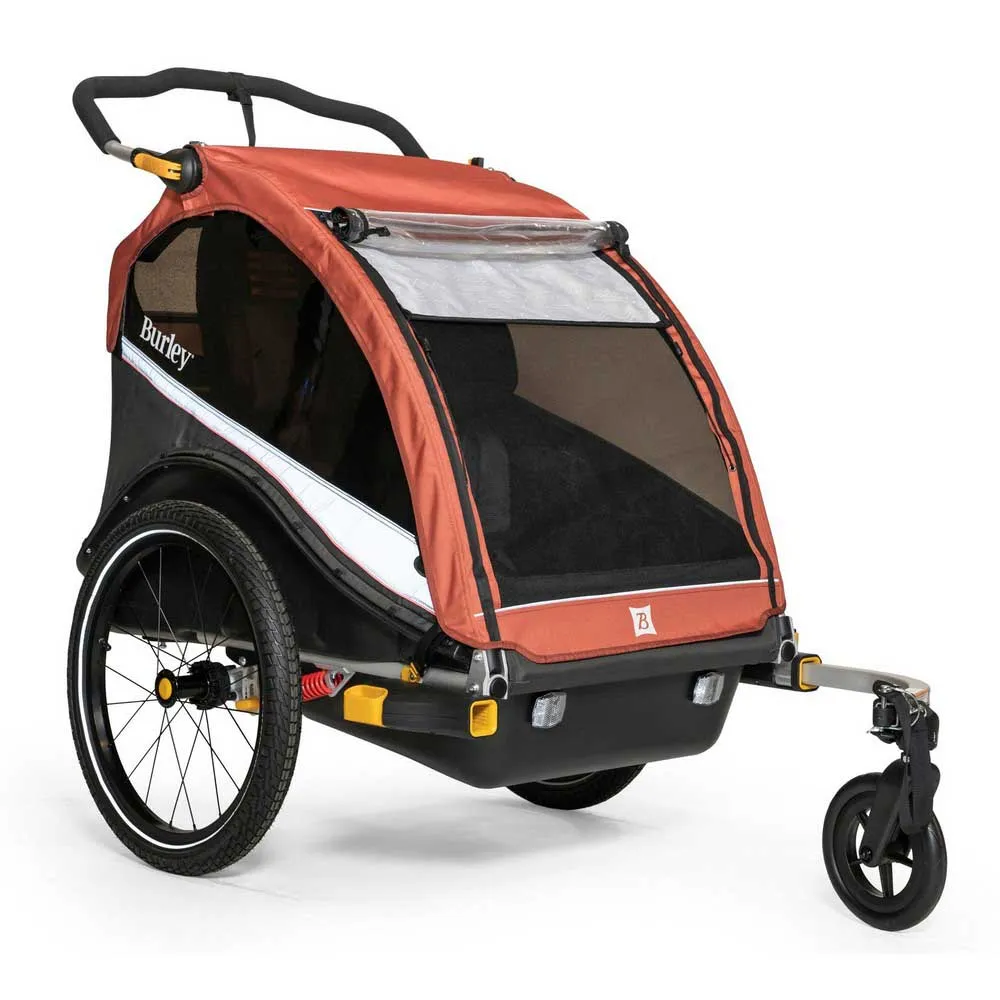 Burley Cub X Cykelkärra, Sabbia / carbon, One Size