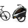 Burley D´lite X Single Cykelkärra, Green, Max 34kg