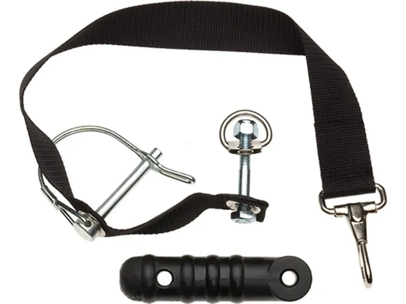 Burley dragkoppling/rem, Black, One Size