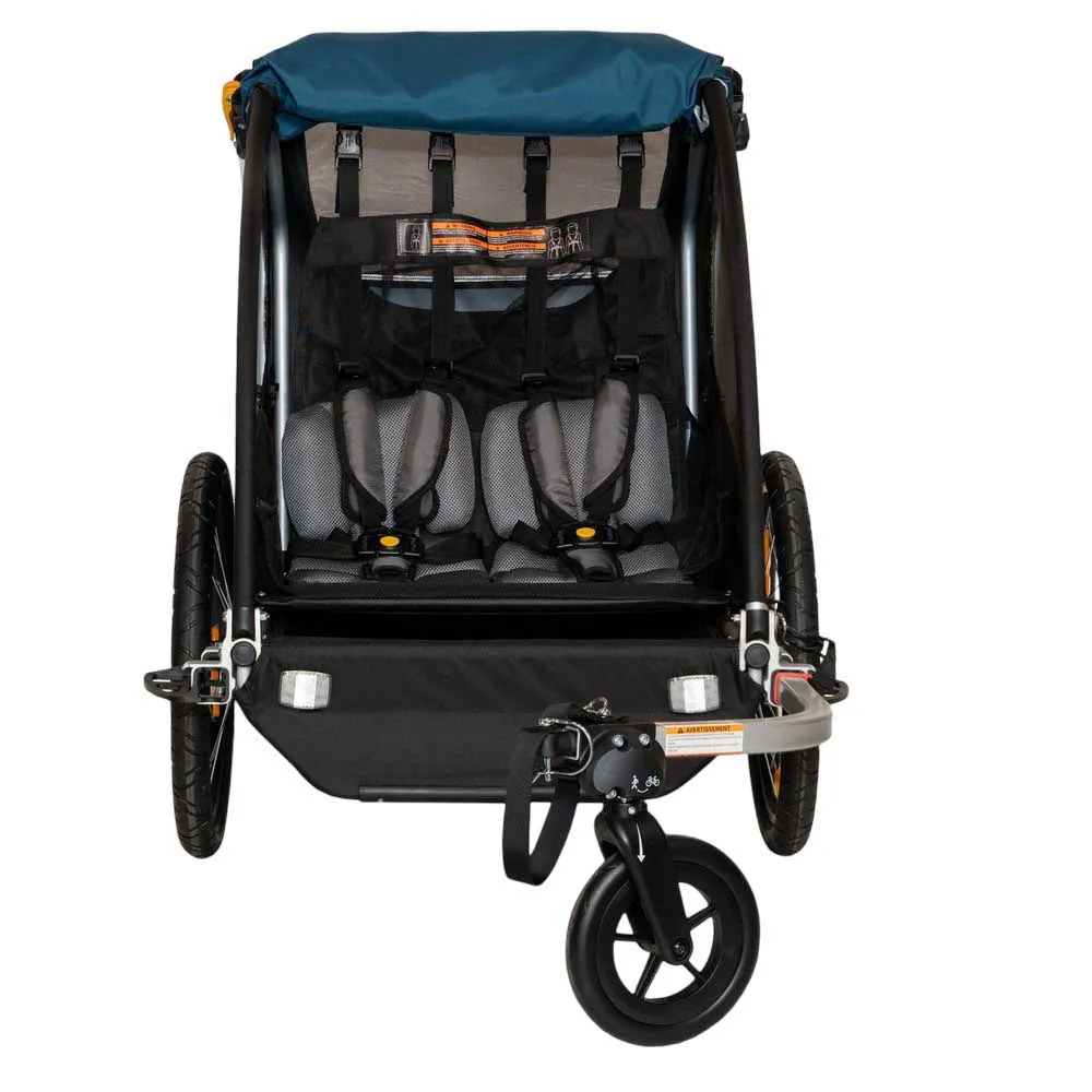 Burley Encore X Cykelkärra, Pacific blue / black, Max 45kg Burley Encore X Cykelkärra, Pacific blue / black, Max 45kg