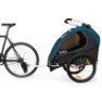 Burley Encore X Two Seater Cykelkärra, Blue, Max 45kg