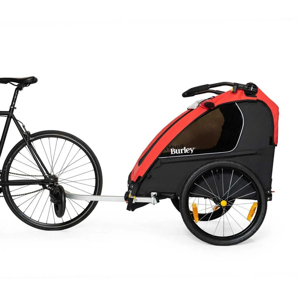 Burley Honey Bee Cykelkärra, Red / black, Max 45kg Burley Honey Bee Cykelkärra, Red / black, Max 45kg