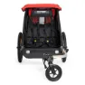 Burley Honey Bee Duo Cykelkärra, Red, Max 45kg
