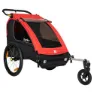 Burley Honey Bee Duo Cykelkärra, Red, Max 45kg
