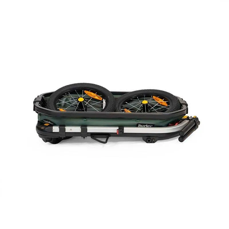 Burley Hopper Cykelkärra, Green, Max 35kg