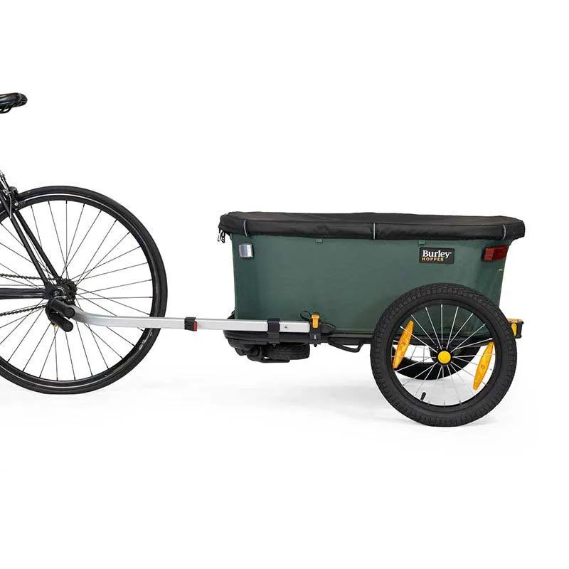 Burley Hopper Cykelkärra, Green, Max 35kg