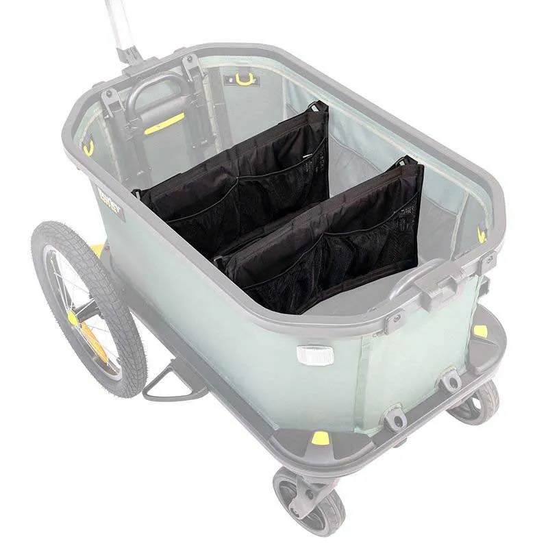 Burley Hopper Internt Organiseringskit, Black, One Size Burley Hopper Internt Organiseringskit, Black, One Size