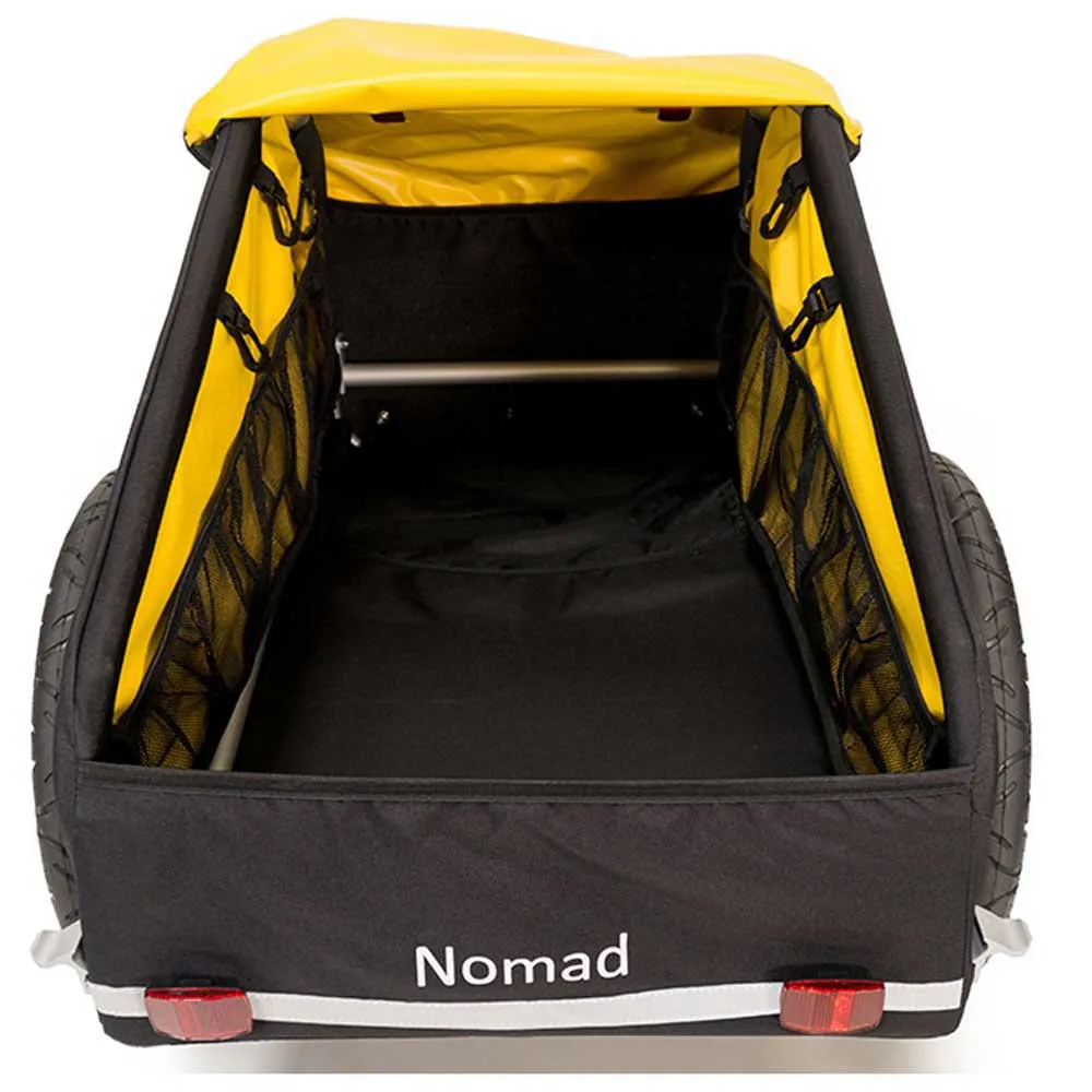 Burley Nmd Cykelkärra, Black / yellow, Max 45kg