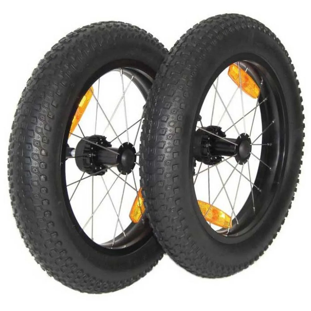 Burley Plus Size Wheel Kit Reservdel, Black, 16" Burley Plus Size Wheel Kit Reservdel, Black, 16"