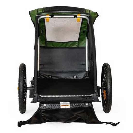 Burley Tailwagon Cykelkärra, Black / green, Max 34kg Burley Tailwagon Cykelkärra, Black / green, Max 34kg