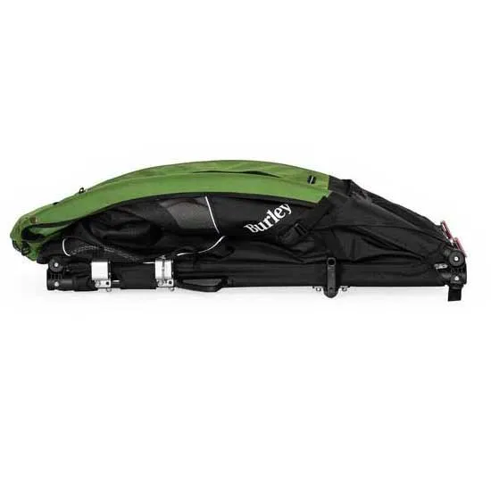 Burley Tailwagon Cykelkärra, Black / green, Max 34kg Burley Tailwagon Cykelkärra, Black / green, Max 34kg
