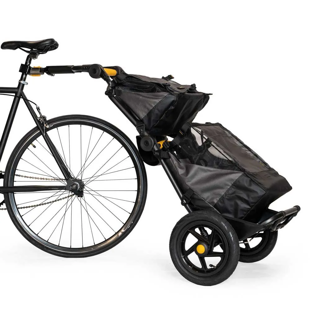 Burley Travoy Market Väska 22 L, Black / grey, One Size