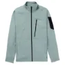 Burton Ak Baker Stretch Fleecejacka Med Dragkedja, Green petrol