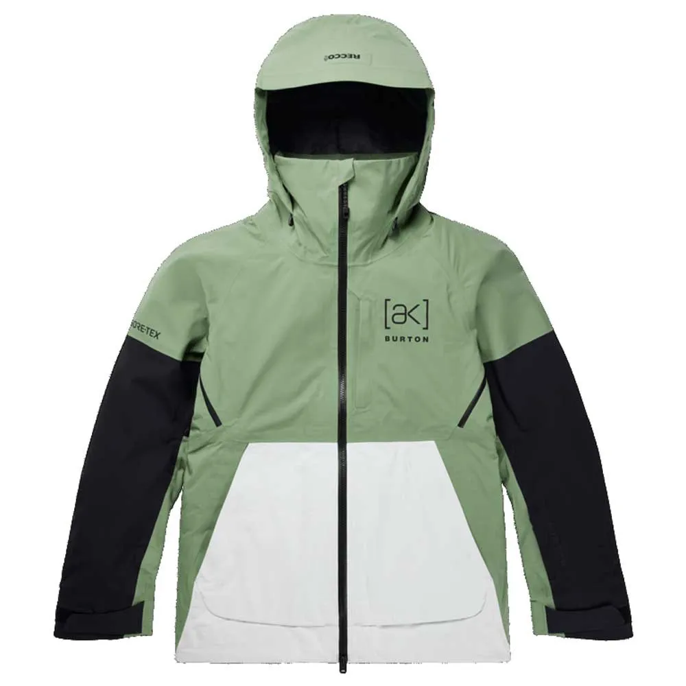 Burton Ak Goretex Kimmy Jacka, Hedge green / stow white / true black Burton Ak Goretex Kimmy Jacka, Hedge green / stow white / true black