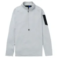 Burton Ak Helium Grid Fleece Med Halv Dragkedja