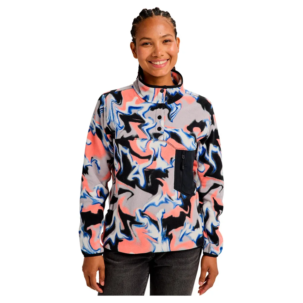 Burton Cinder Fleece Med Halv Dragkedja Burton Cinder Fleece Med Halv Dragkedja