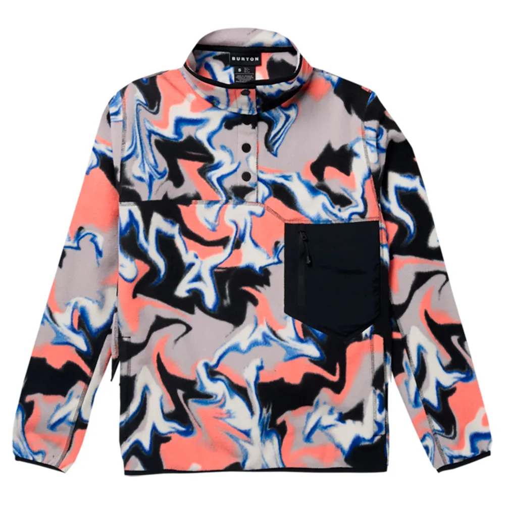 Burton Cinder Fleece Med Halv Dragkedja Burton Cinder Fleece Med Halv Dragkedja