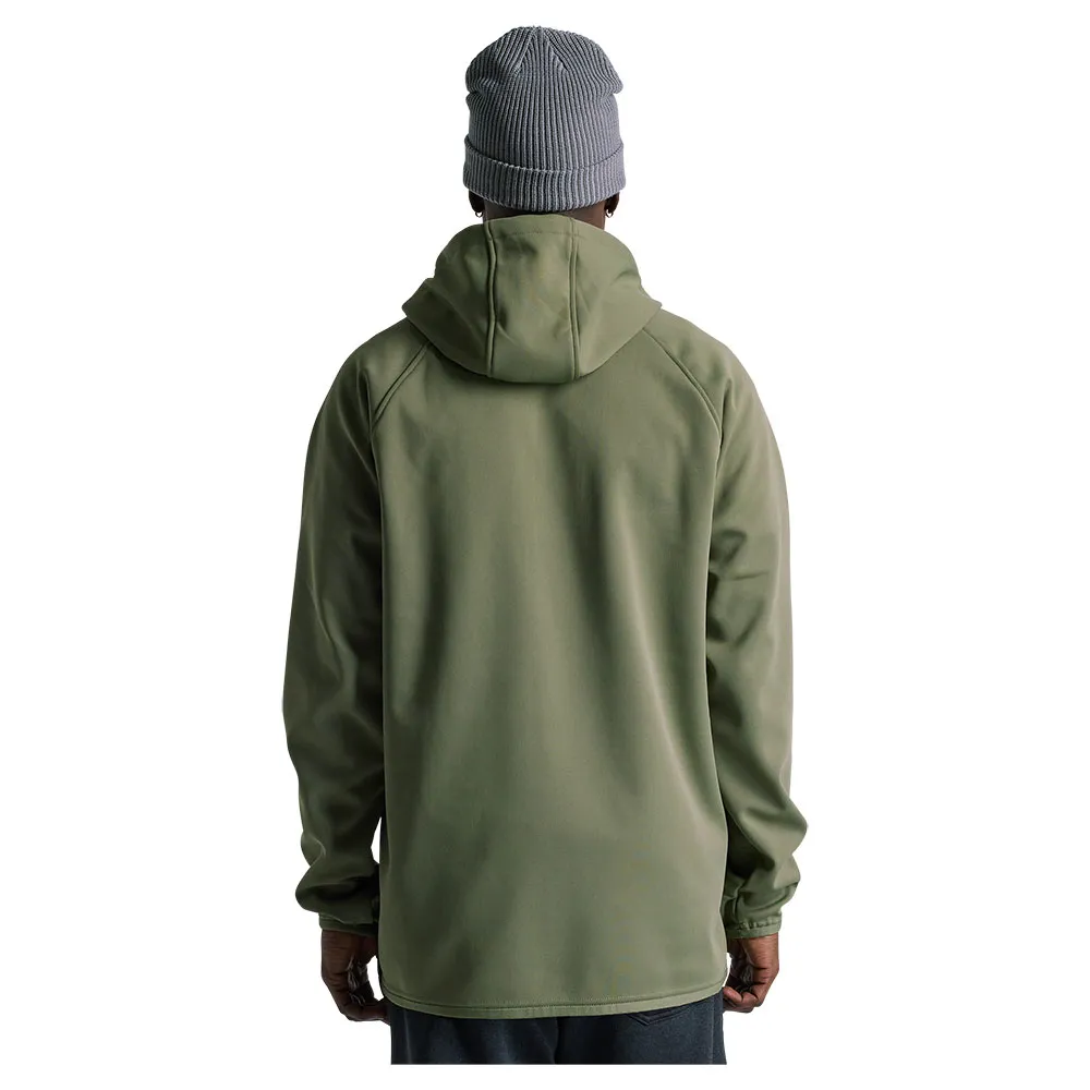Burton Crown Weatherproof Fleecejacka Med Huva Burton Crown Weatherproof Fleecejacka Med Huva