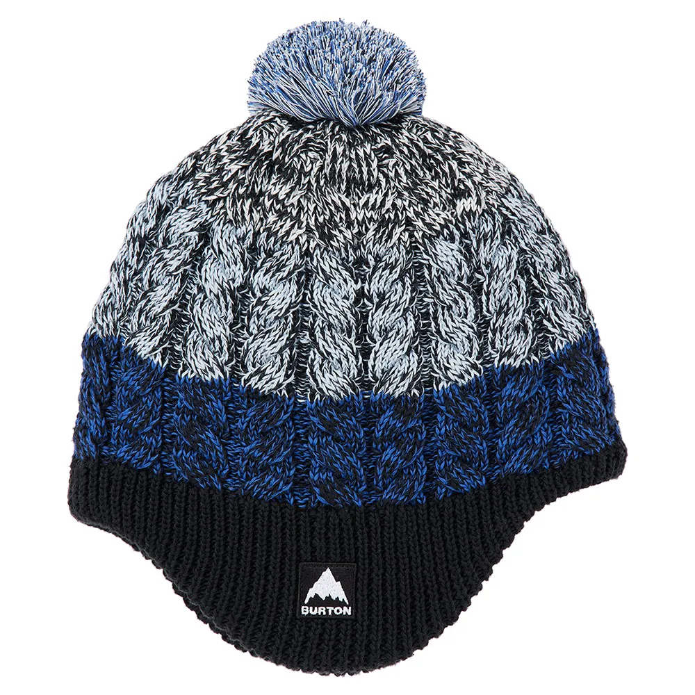 Burton Fleece Lined Earflap Mössa, Dusty blue, One Size