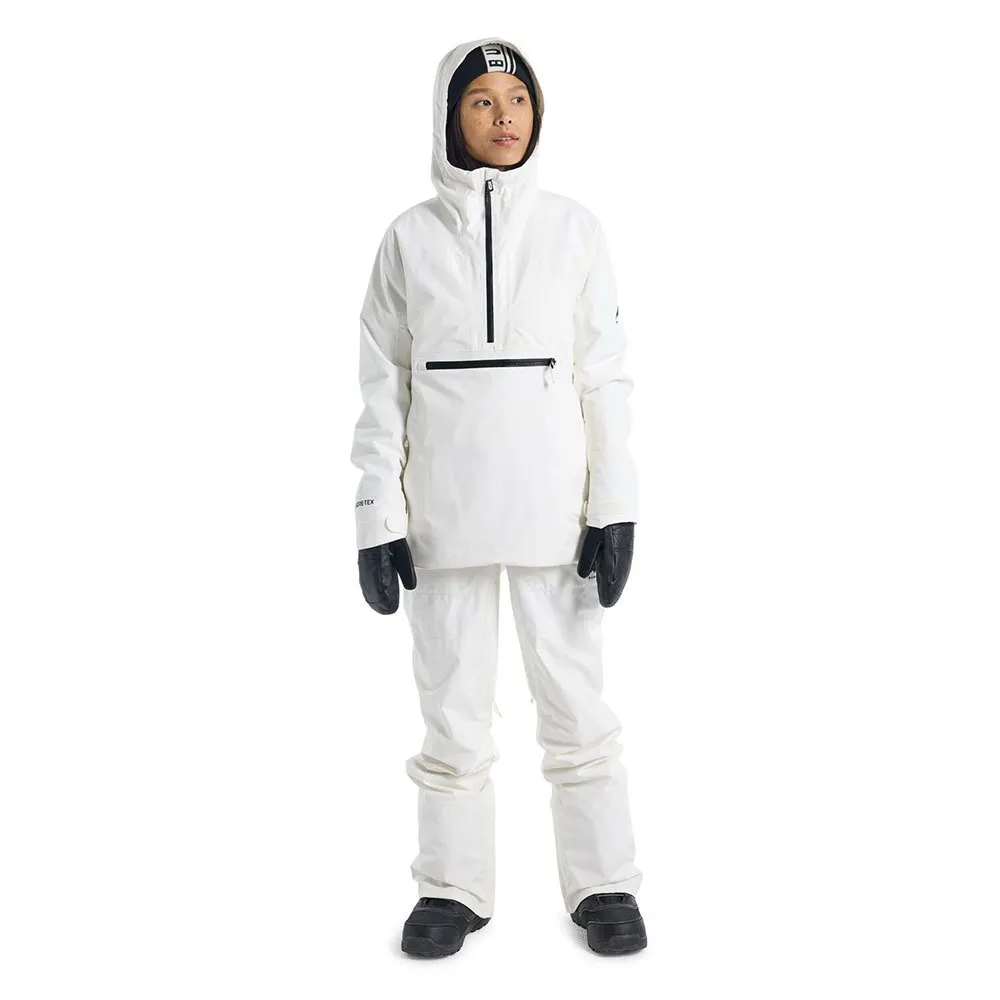 Burton Goretex Pillowline Anorak Jacka, Stout white