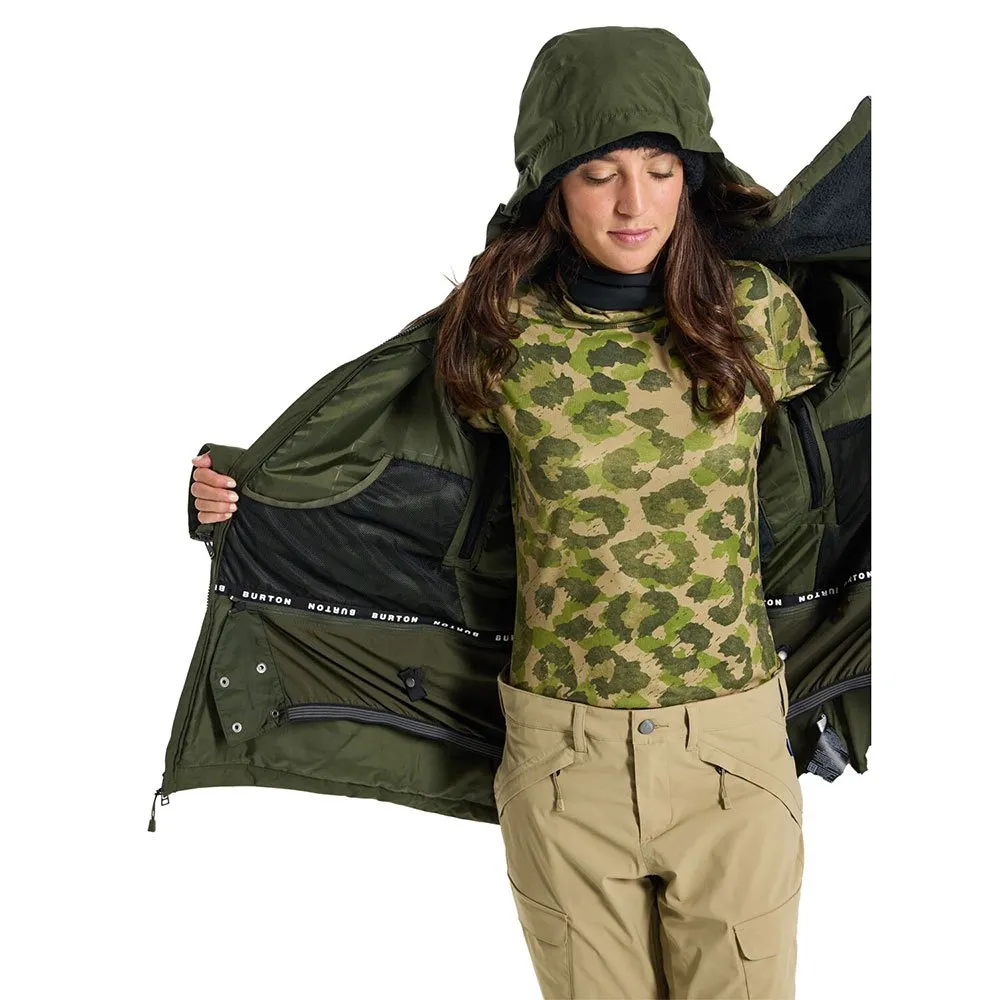 Burton Goretex Pillowline Jacka, Forest night